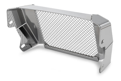 oil cooler shroud with protective function - chromed