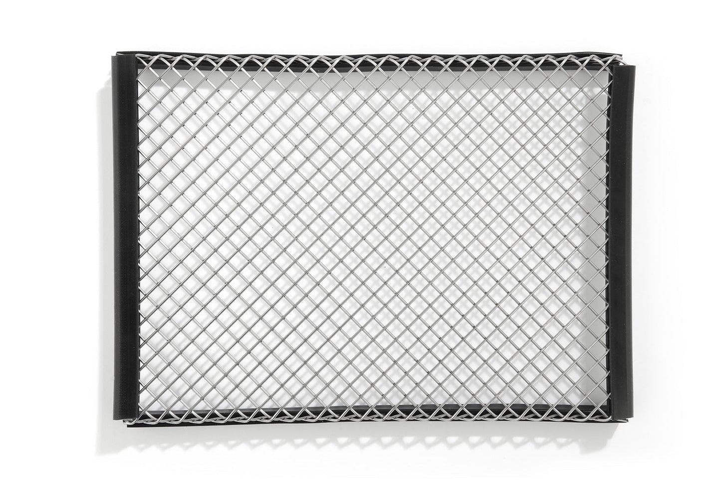 oil cooler protection grille - silver
