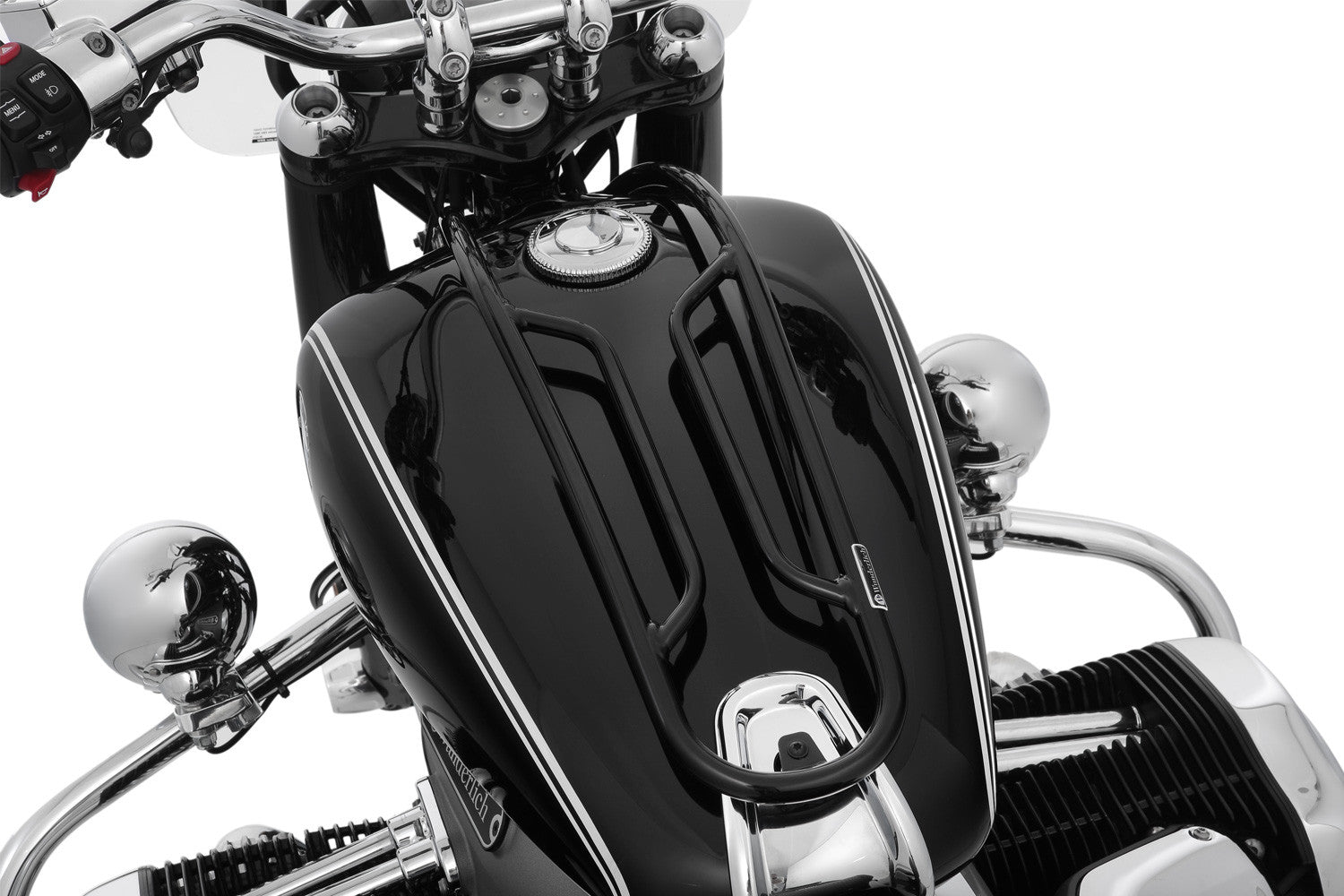 tank railing - black | Procycles Motorbike Shop