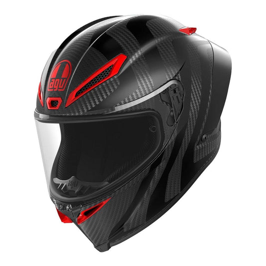 AGV PISTA GP RR Helmet (Carbon/Red)