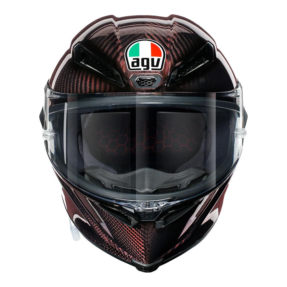 AGV PISTA GP RR Helmet (Red Carbon)