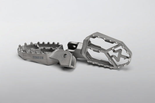Akrapovic BMW Adventure footrest set - titanium