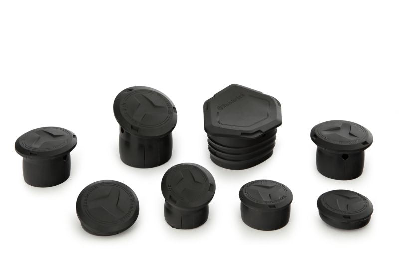 Frame caps 8-piece R 1300 GS (Adventure) - Set - black