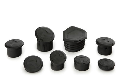 Frame caps 8-piece R 1300 GS (Adventure) - Set - black