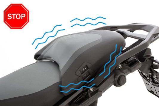 Fixing Kit for the Pillion Seat R 1300 GS - black