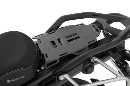 Pillion Seat Luggage Rack - black