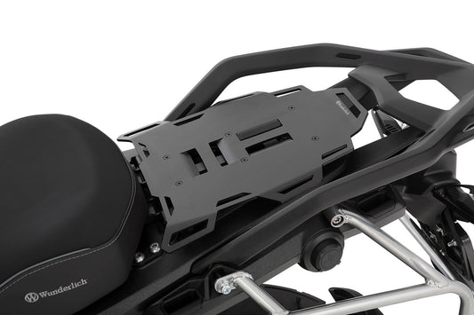 Pillion Seat Luggage Rack - black