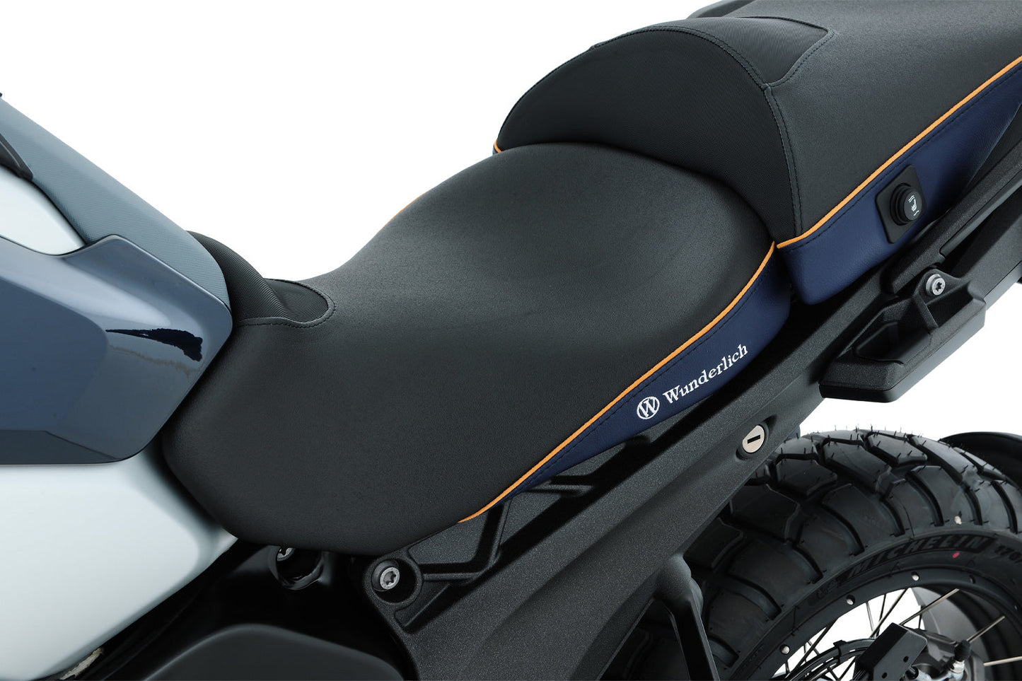 AKTIVKOMFORT Rider Seat with Seat Heating Smart Plug & Play - low - imperial blue-gold