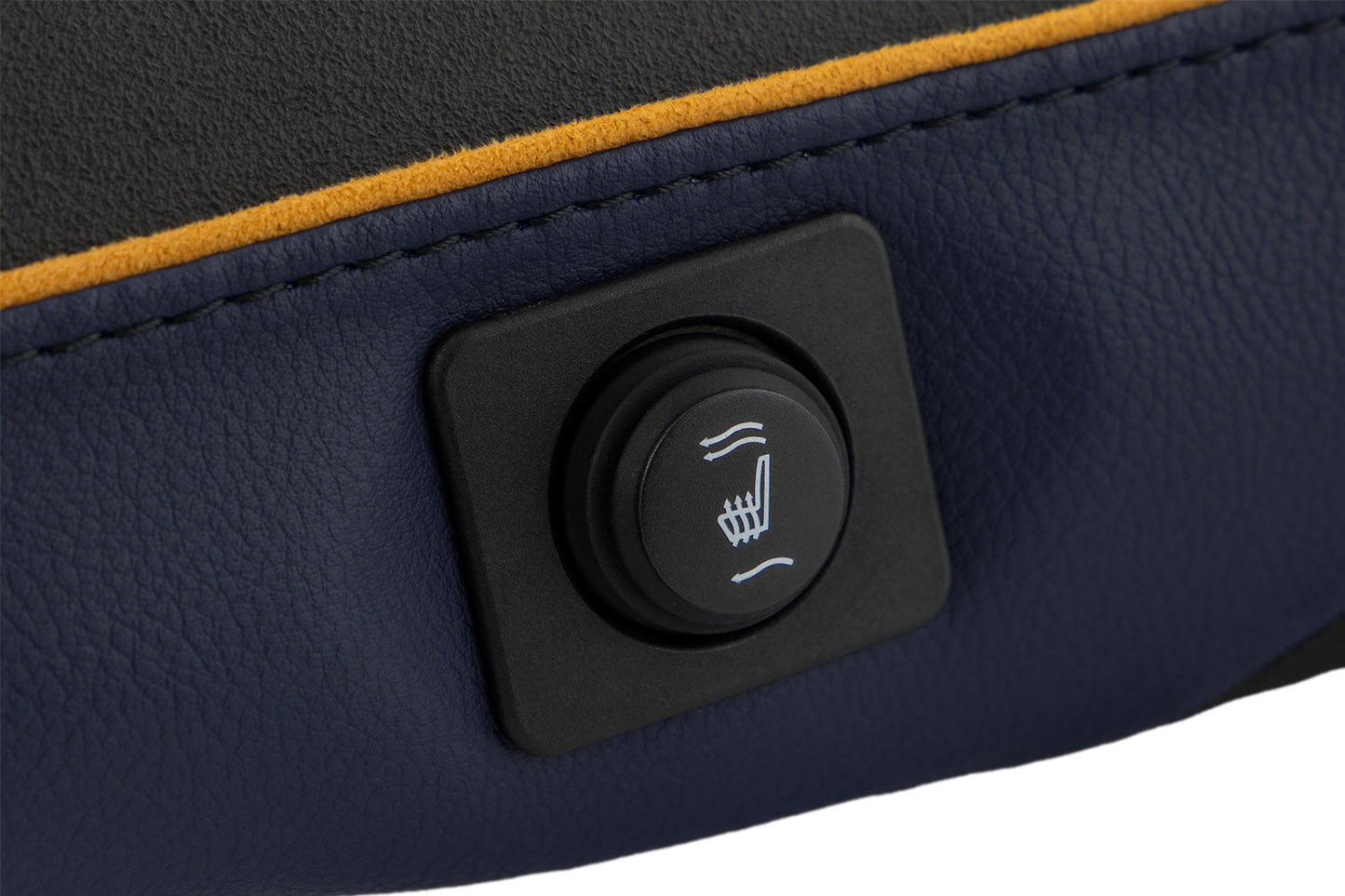 AKTIVKOMFORT passenger Seat with Seat Heating Smart Plug & Play - queens edition - imperial blue-gold
