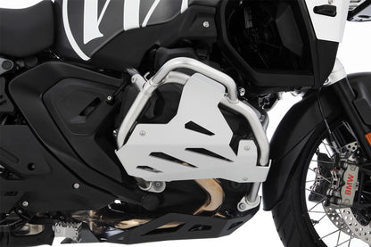 cylinder head protection for original engine protection bar - Set - silver