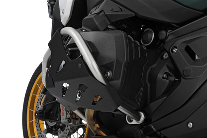 cylinder head protection for original engine protection bar - Set - black