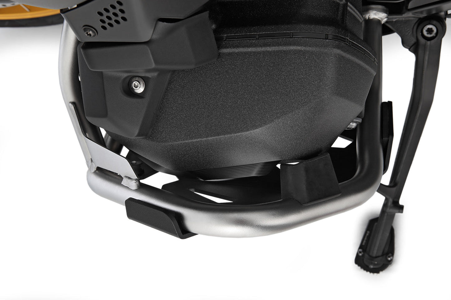 cylinder head protection for original engine protection bar - Set - black