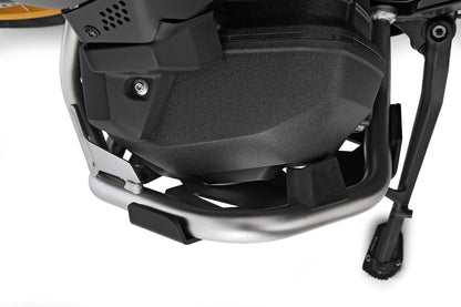 cylinder head protection for original engine protection bar - Set - black