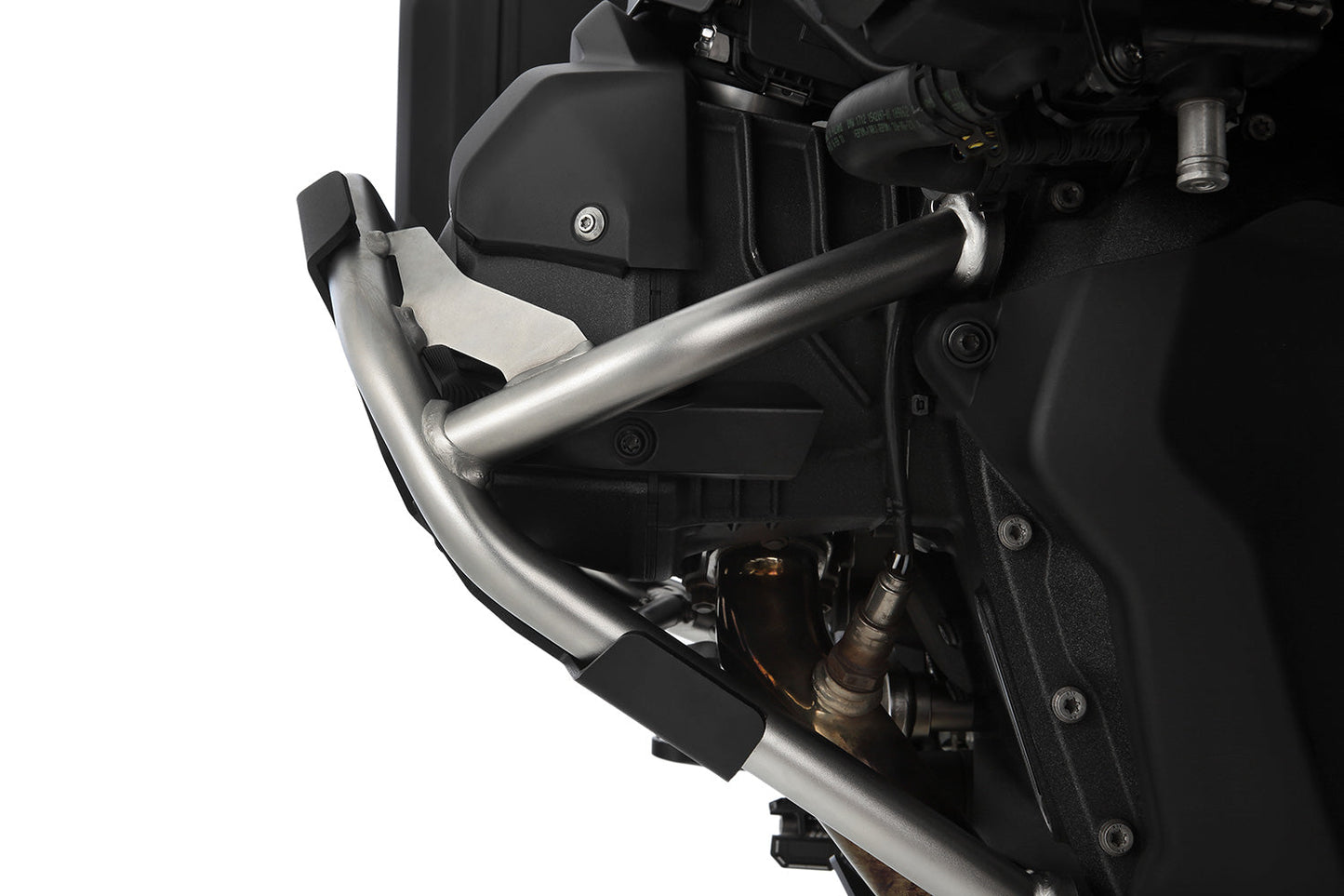 cylinder head protection for original engine protection bar - Set - black