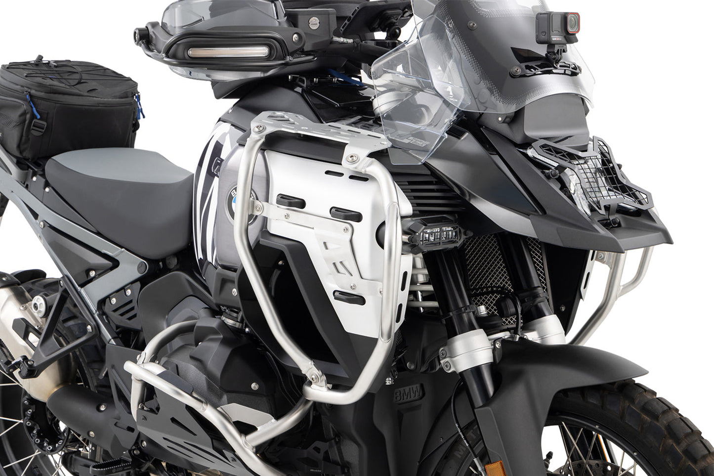 Tank protection bar ULTIMATE PRO R 1300 GS Adventure - stainless steel