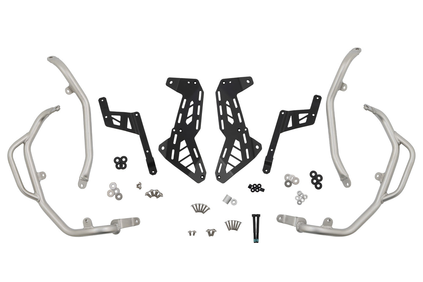 Tank protection bar ULTIMATE PRO R 1300 GS Adventure - silver-black