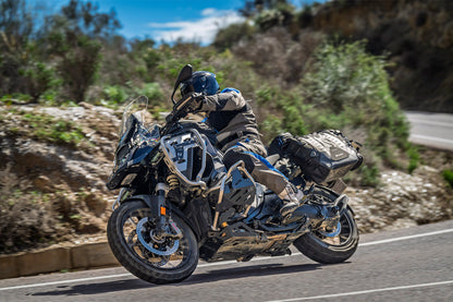 Tank protection bar ULTIMATE PRO R 1300 GS Adventure - silver-black