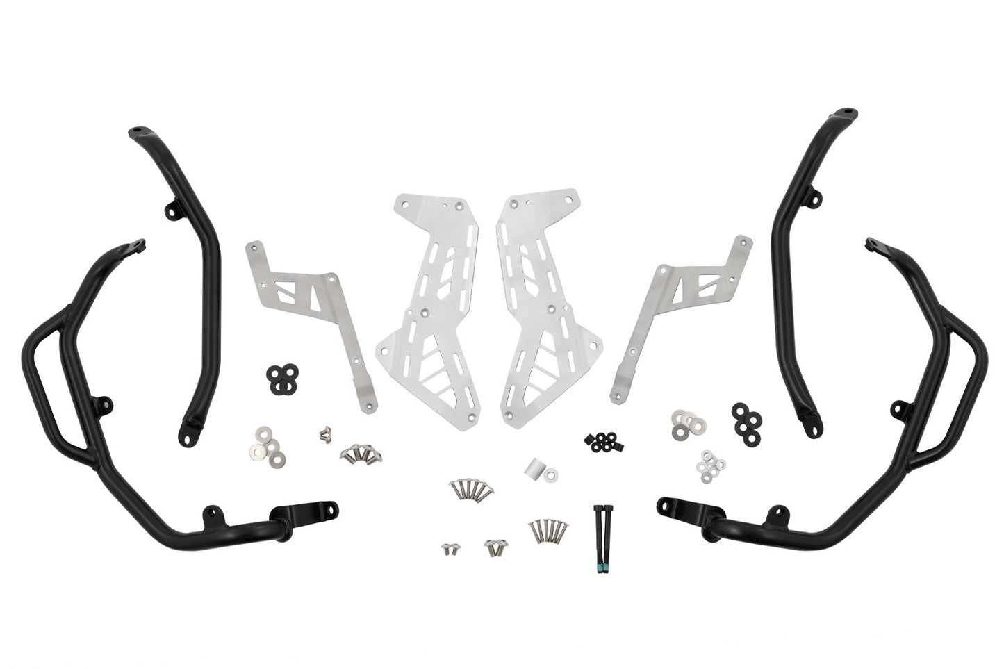 Tank protection bar ULTIMATE PRO R 1300 GS Adventure - black-silver