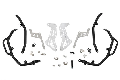 Tank protection bar ULTIMATE PRO R 1300 GS Adventure - black-silver