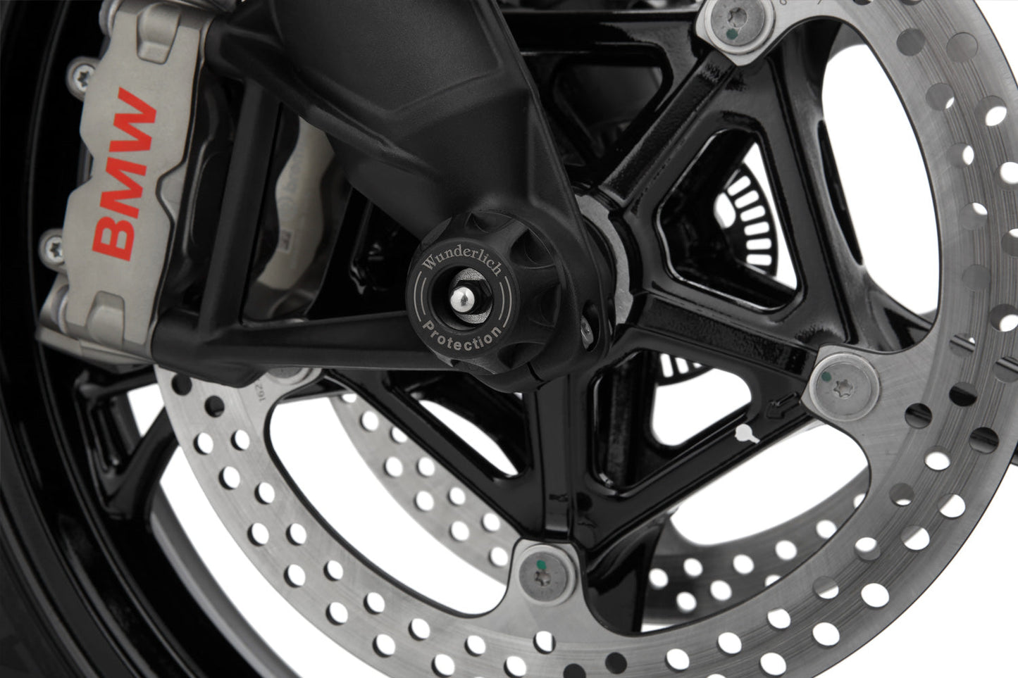 DOUBLESHOCK axle protection pads - black - front