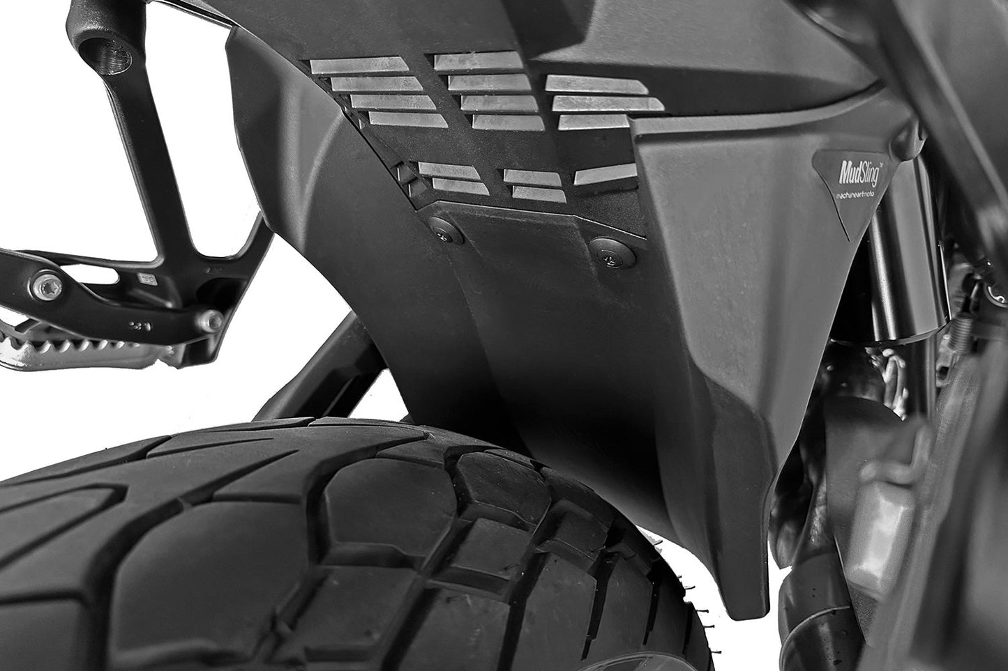 Mudsling inner fender - black