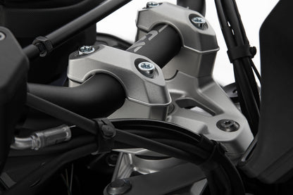 handlebar riser ERGO - silver 25 mm