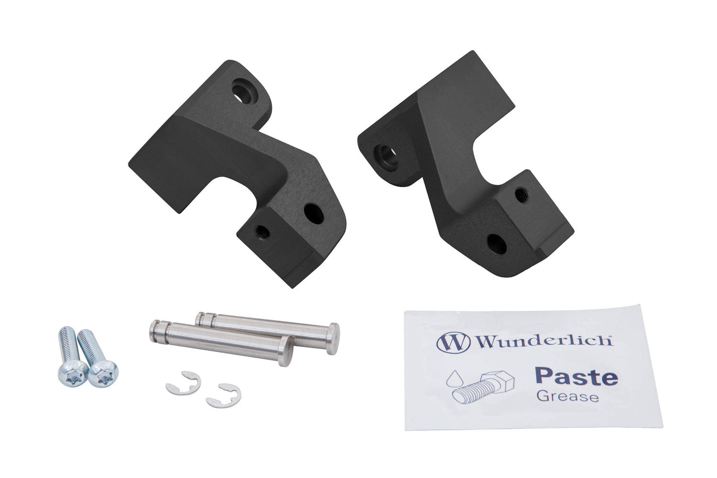 passenger footrest lowering kit R 1300 GS - black