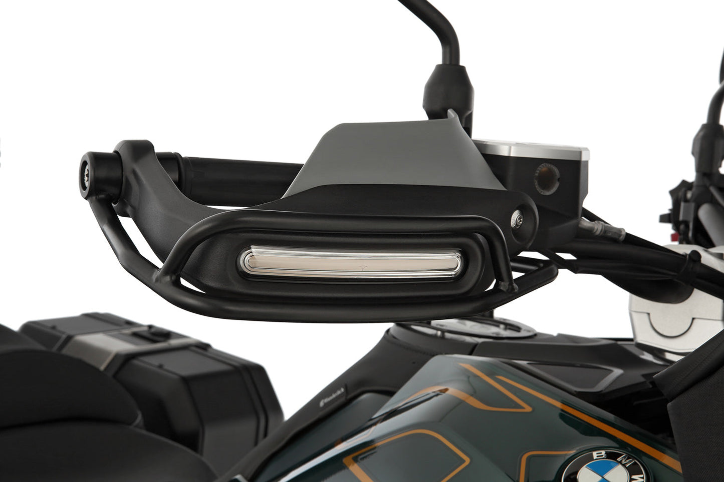 indicator and hand guard bars R 1300 GS and GS Adventure ULTIMATE - front - black