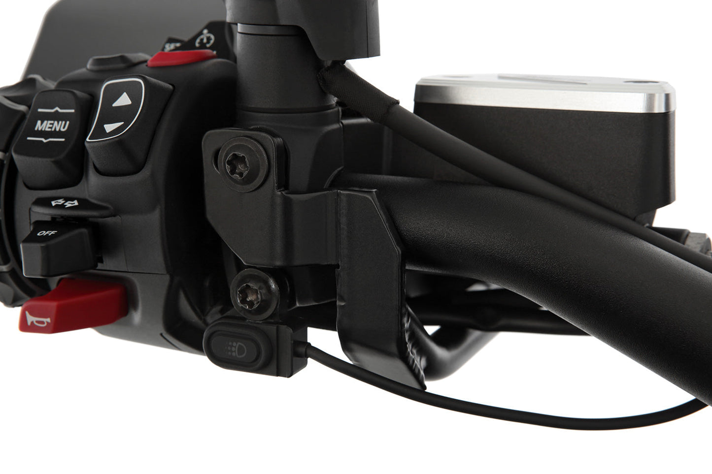 indicator and hand guard bars R 1300 GS and GS Adventure ULTIMATE - front - black