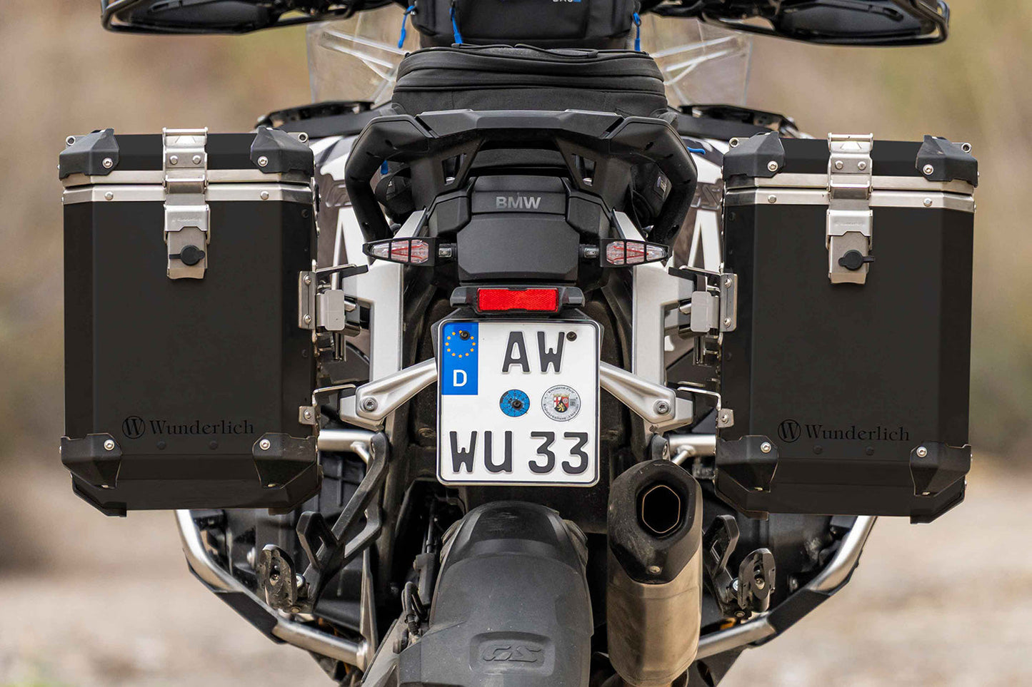 Case set EXTREME DirectLock R 1300 GS Adventure - black