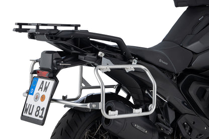 uniRack case carrier for the R 1300 GS - stainless steel