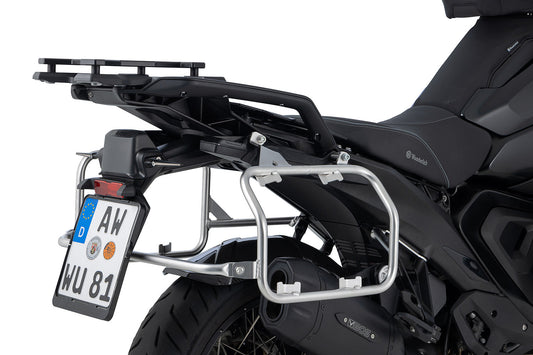 uniRack case carrier for the R 1300 GS - stainless steel