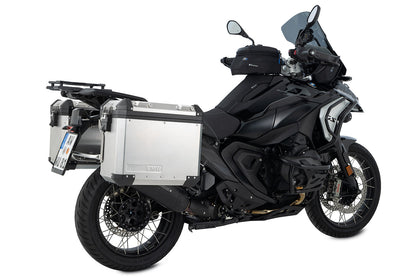 uniRack case carrier for the R 1300 GS - stainless steel