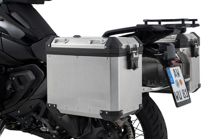 uniRack case carrier for the R 1300 GS - stainless steel