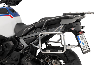 uniRack case carrier for the R 1300 GS Adventure - stainless steel