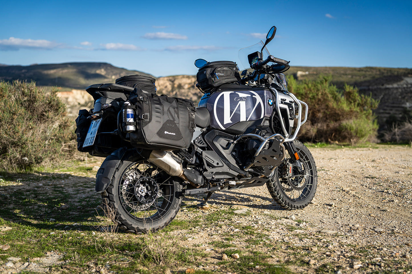 Pannier rack X-RACK light DirectLock R 1300 GS Adventure - black