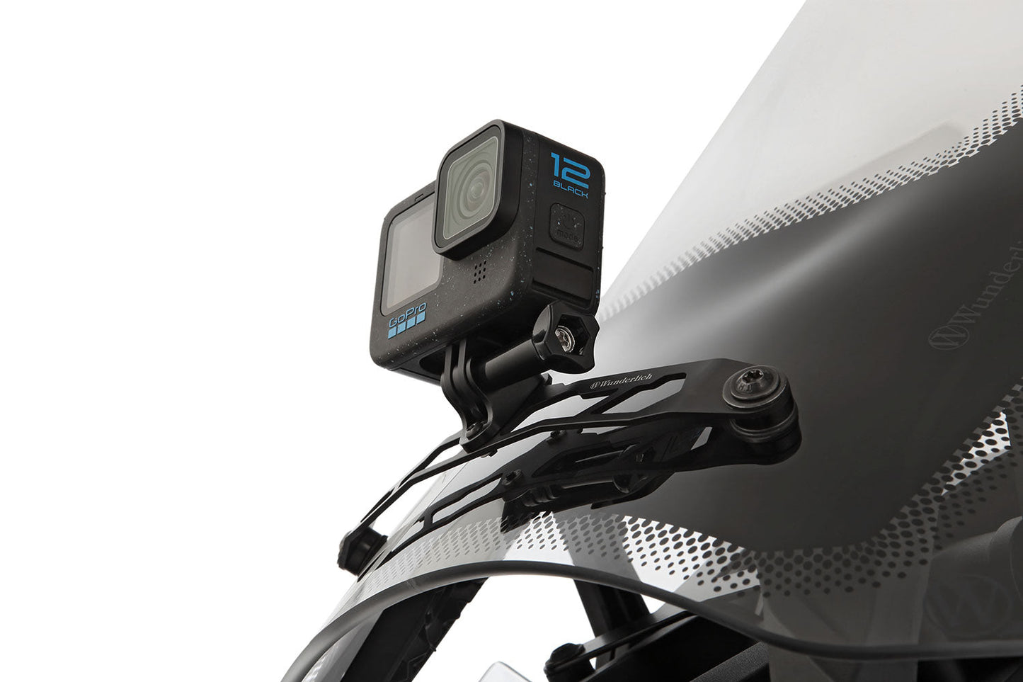 Action cam mount R 1300 GS + ADV - std windscreen