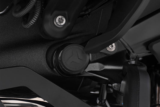 Wunderlich 3-piece Frame Plug Set for the BMW R 1300 RT - Set - black
