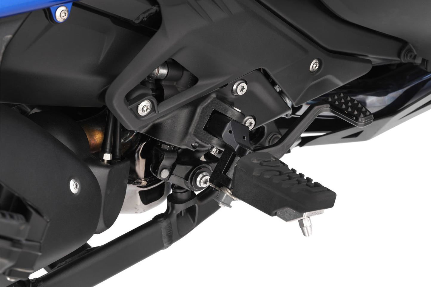 ERGO Rider Footrest Lowering Kit for BMW R 1300 RT - black