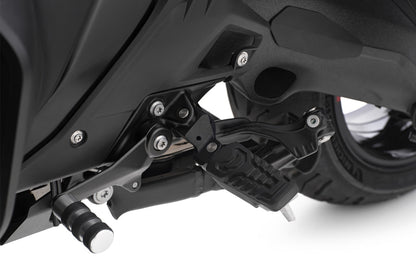 ERGO Rider Footrest Lowering Kit for BMW R 1300 RT - black