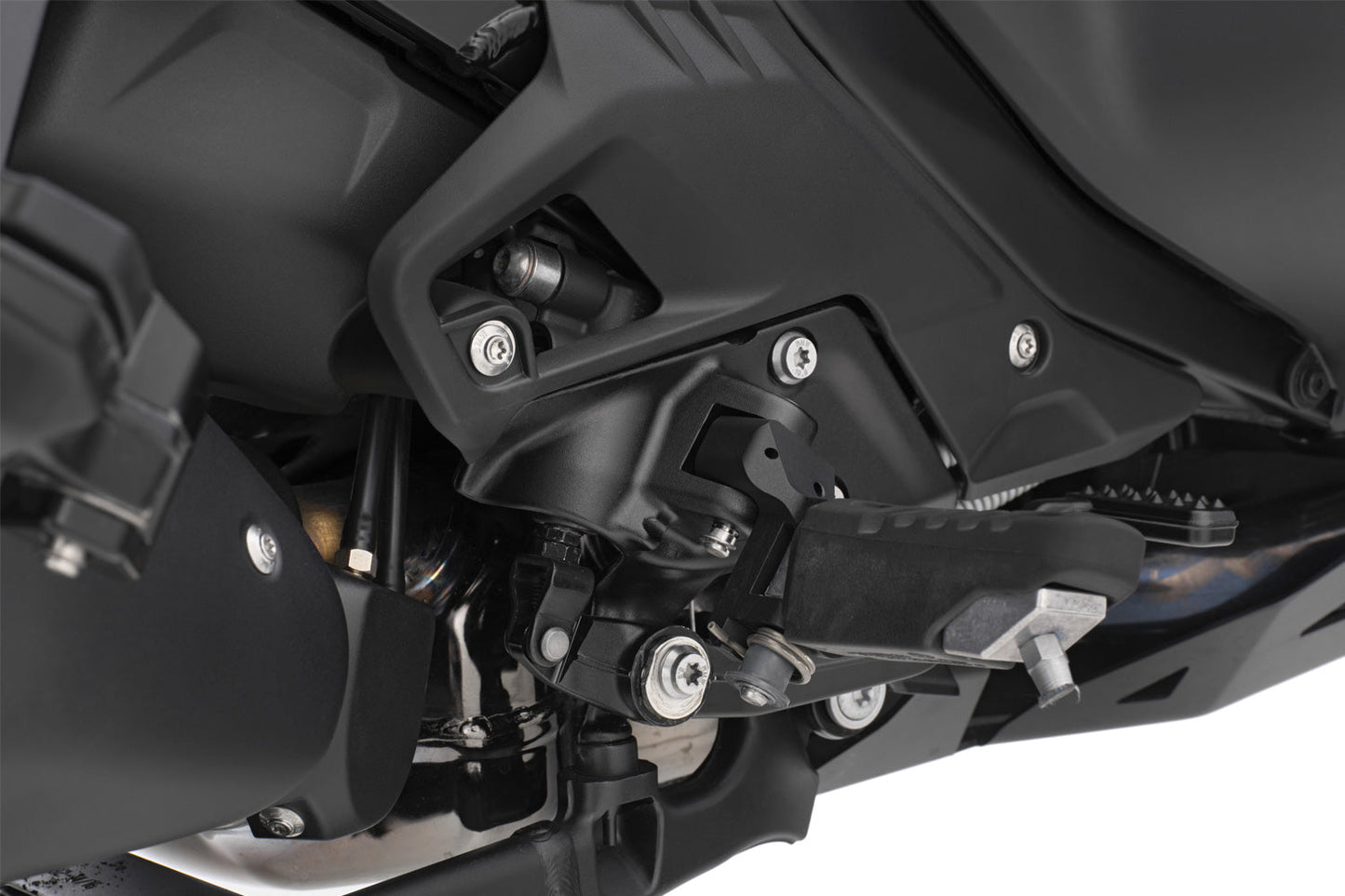 ERGO Rider Footrest Lowering Kit for BMW R 1300 RT - black