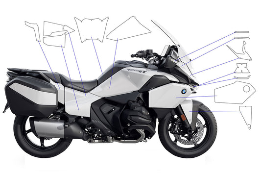 Complete paint protection set PremiumShield R 1300 RT - clear