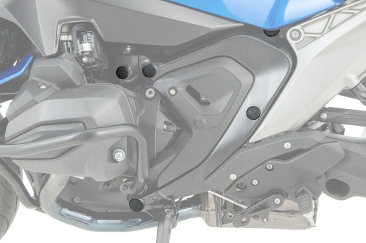 Wunderlich frame plug set, 9-piece – R 1300 R - Set - black