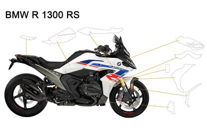 Complete paint protection set PremiumShield R 1300 RS - clear