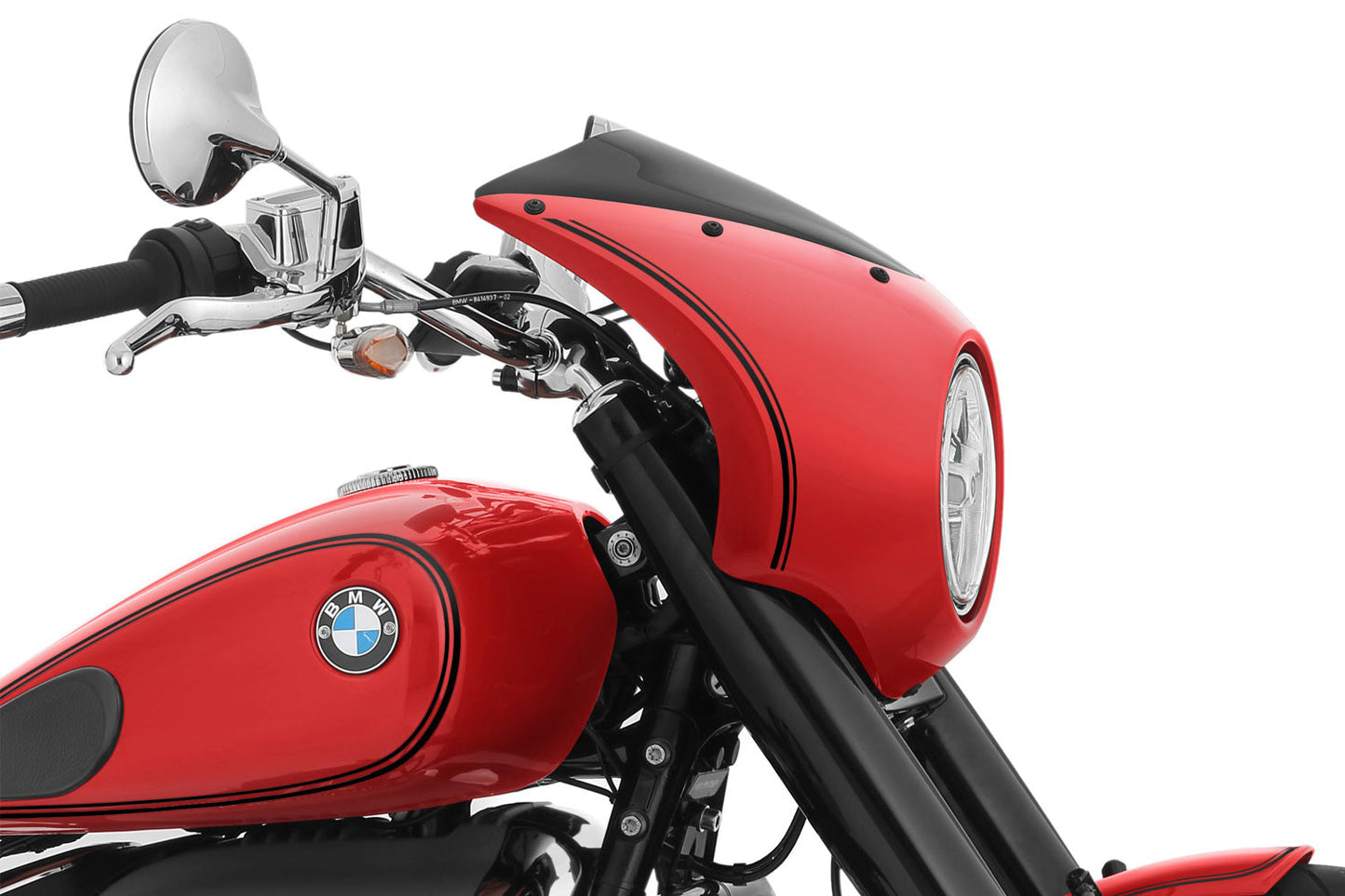 cockpit fairing Rock ’n‘ Roll - marsred metallic - black lined