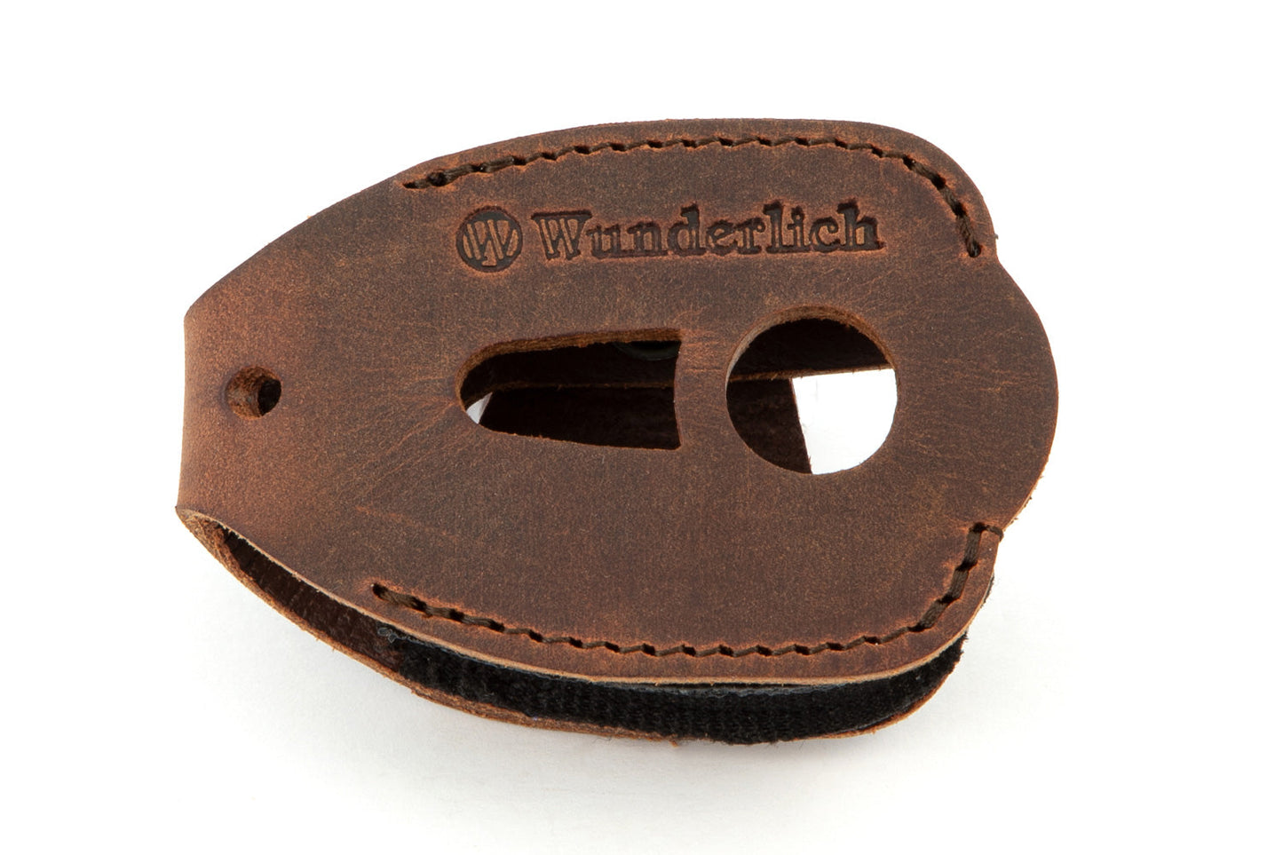 R 18 key pouch - brown - Genuine leather