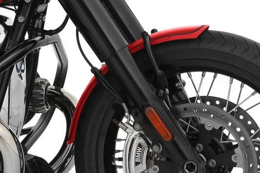 Front fender RockBob - mars red metallic - black lined