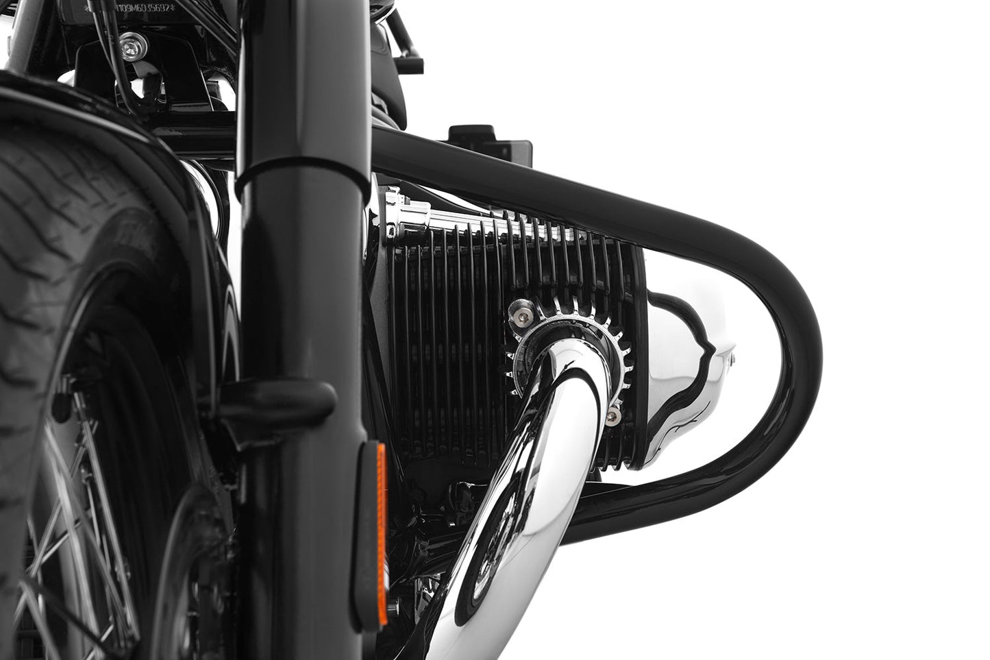 engine protection bar - black