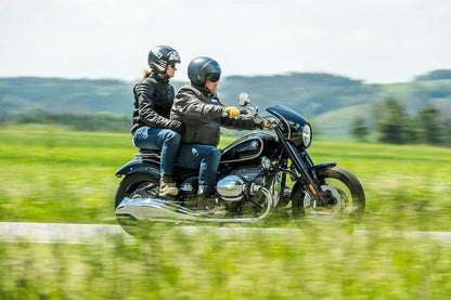 rider backrest - foldable - chromed