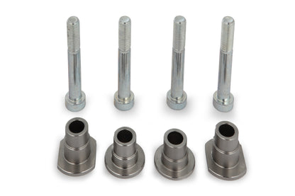 Adapter set for back support in combination with original saddle bags